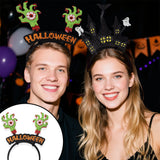 Halloween headband Halloween Cat Ear & Pumpkin Headband – Ghost & Rose Party Hair Accessory