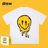 Drew T Shirts Couple Cotton round Neck