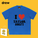 Drew T Shirts Cotton Short Sleeve Printed T