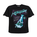 Hellstar T Shirt Studios Attacks Tee Casual Short Sleeve T-Shirt
