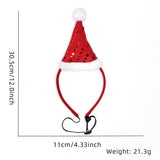 Themed Party Supplies Adjustable Christmas Pet Headband – Festive Holiday Dog Accessory