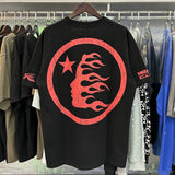 Hellstar T Shirt BEAT US Slogan Print Casual Short Sleeve T-Shirt