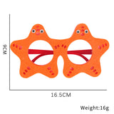 Themed Party Supplies Hawaiian Party Glasses – Fun Plastic Eyewear for Kids' Dance & Photo Props