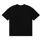 Rhude T Shirt Black Dove Letter Print Short Sleeve T-Shirt