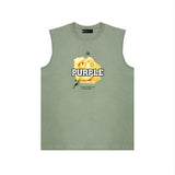 Purple Brand Tank T Shirts Sleeveless T-shirt Vest