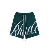 Rhude Shorts Jacquard Knitted Yarn Casual Shorts