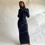 Women Dresses Fashionable Women's Dresses with Sun Protection - Elegant and Form-Fitting