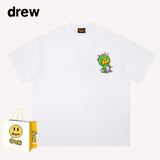 Drew T Shirts Short Sleeve Anime Print