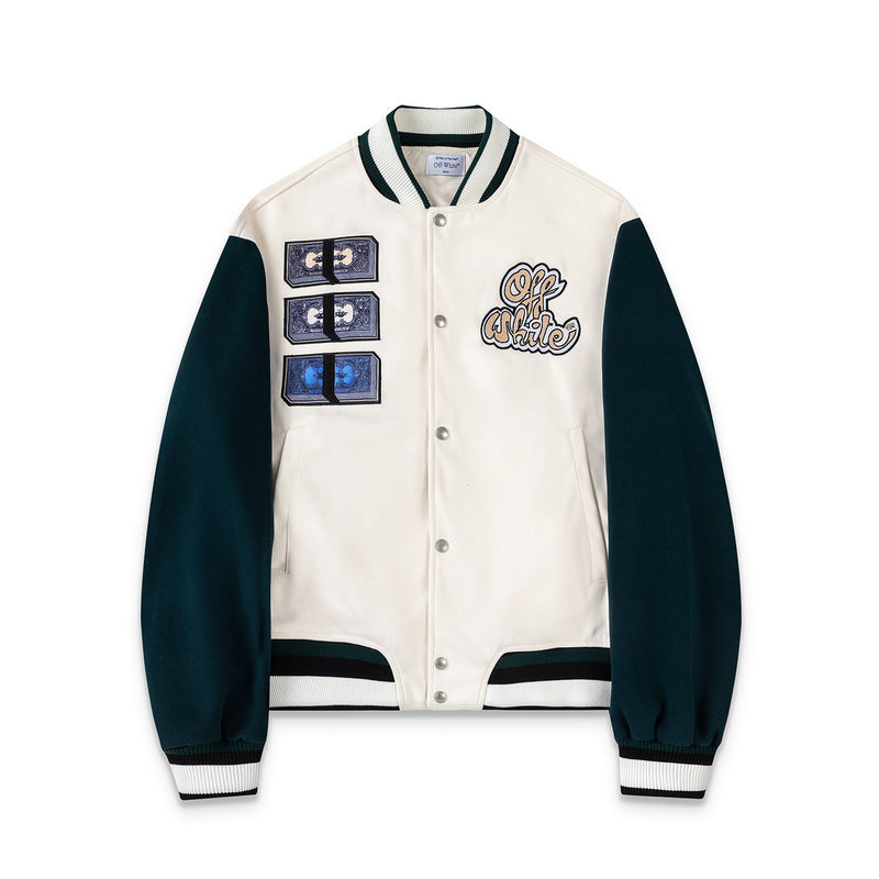 Off white jacket spring & fall style outwear for men and women