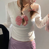 Women Tops Cute Printed Tops (Hzl0412)