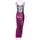Women Dresses Elegant Fashion Cool Sexy Shiny Dress