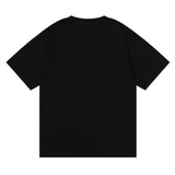 Rhude T Shirt Micro Label Castle Letter Logo Pattern Short Sleeve T-Shirt Loose