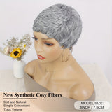 Women's Wigs Extra Short Rose Net Synthetic Wig