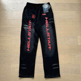 Hellstar Hoodie & Pants autumn wash make old hoodies sweater