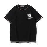 Bathing Ape T Shirt Summer Color Ape Man Colorful Short Sleeve T-Shirt