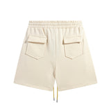 Rhude Shorts Embroidered Casual Sports Pocket Shorts