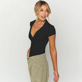 Women Tops Fashion Sexy Cool Vest (ZJ0415)