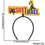 Themed Party Supplies Basketball Headband – NBA & Basketball World Cup Fan Cheer Accessory