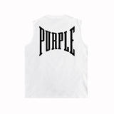 Purple Brand Tank T Shirts Sleeveless T-shirt Vest