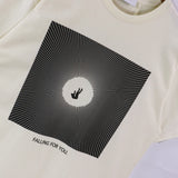 Rhude T Shirt Alphabet Slogan Printed Short Sleeve T-Shirt