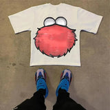 Street Unisex T-shirt Anime Pattern T-shirt