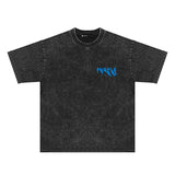 Purple Brand Distressed T Shirts Short Sleeve