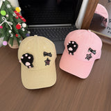 Y2k hot girl hat heavy industry cat claw baseball cap sunshade peaked cap men