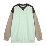 C.e sweatshirt autumn winter c.e casual style three-color pattern round neck pullover sweatshirt