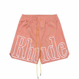 Rhude Shorts Casual Elastic Sports Shorts Beach Pants