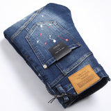 DSQ2 Jeans Distressed Slim-fit Stretch Jeans