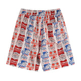 Rhude T Shirt Casual Short Sleeve Shirt Men's and Women's Shorts Shirt