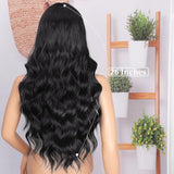 Women's Wigs Long Curly Hair Fiber Headgear Wigs
