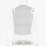 Women Tops Fashion Sexy Cool Vest (ZJ0415)