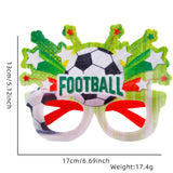 Themed Party Supplies 2026 USA-Canada-Mexico World Cup Fan Glasses – Cheer & Party Photo Props