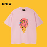 Drew T Shirts Ice Cream Printing Loose