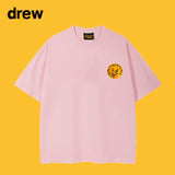 Drew T Shirts Smiley Printed T-shirt Cotton
