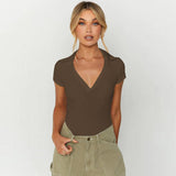 Women Tops Fashion Sexy Cool Vest (ZJ0415)