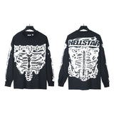 Hellstar long-sleeve T-shirt autumn, loose long-sleeve T-shirt
