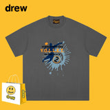 Drew T Shirts Cotton Short-Sleeved Printed T-shirt