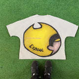 Street Unisex T-shirt Cartoon Portrait Pattern Street Tee