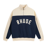 Rhude Pants & Jackets, Fleece Half Zip Jacket Men's and Women's Track Pants