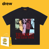 Drew T Shirts Cotton Short-Sleeved Printed T-shirt