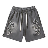 Hellstar Shorts Wash and Do Old Casual Shorts Summer