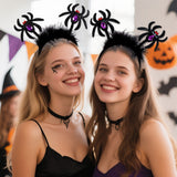 Halloween headband Halloween Spider Headband – Kids’ Fun Feather & Bat Party Hair Accessory