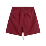 Rhude Shorts Embroidered Elastic Casual Quick-Drying Shorts Beach Sweatpants