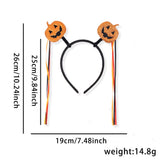 Halloween headband Halloween Cat Ear & Pumpkin Headband – Ghost & Rose Party Hair Accessory