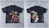Street Unisex T-shirt 'Michael Jeffrey Jordan' NBA Tee
