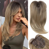 Women's Wigs Chemical Fiber Hair Blocks Bangs Long Curly Hair