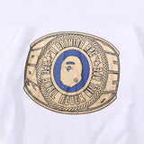 Bathing Ape T-Shirt Ape Man Bronzing Printing Short Sleeve T-Shirt