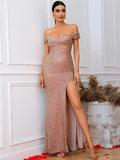 Women Party Dress Fashionable Sequins Sexy Dress (Ss0416)